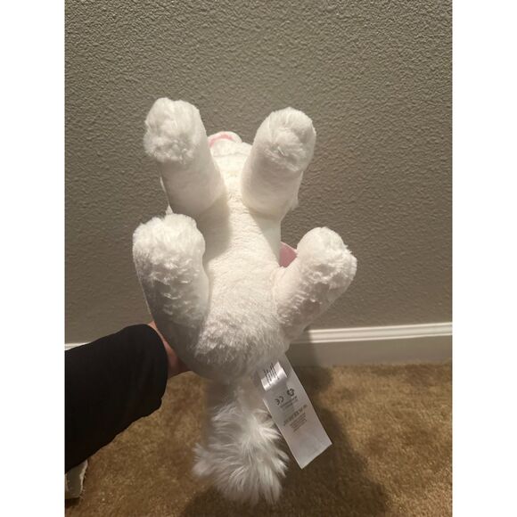 NWOT Disney Aristocats Marie Plush White Cat Stuffed Animal Toy 18" Kitten Bow - Picture 4 of 10